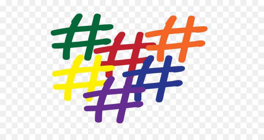 Hashtag'ler，Sosyal Medya PNG