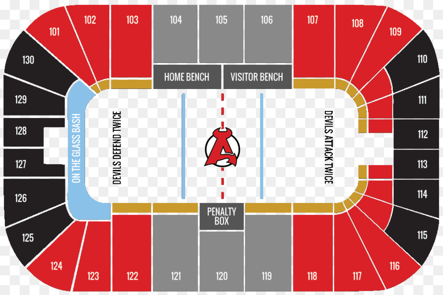 Prudential Merkezi，Yeni Jersey Devils PNG