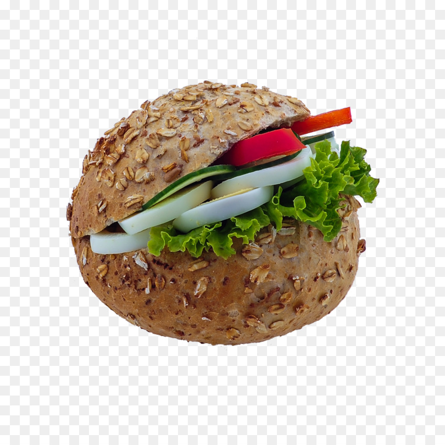 Sebzeli Burger，Vejetaryen Mutfağı PNG