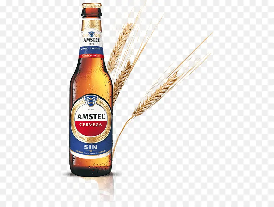 Amstel Bira şişesi，Bira PNG