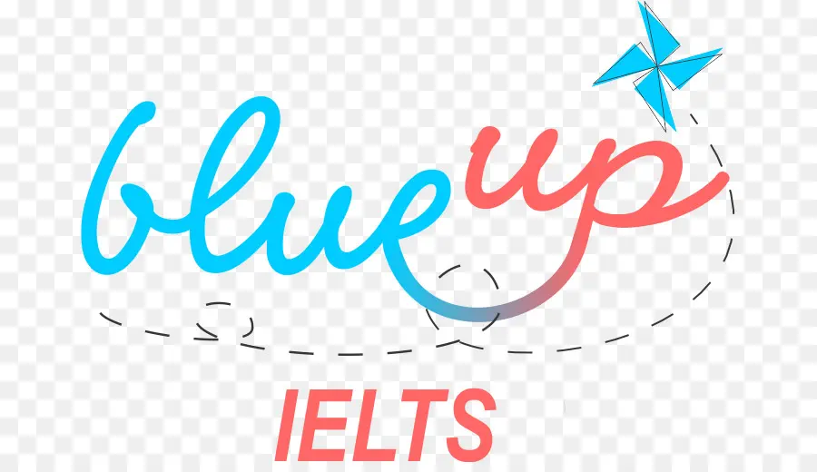 Blue Up Ielts Logosu，Mavi Yukarı PNG