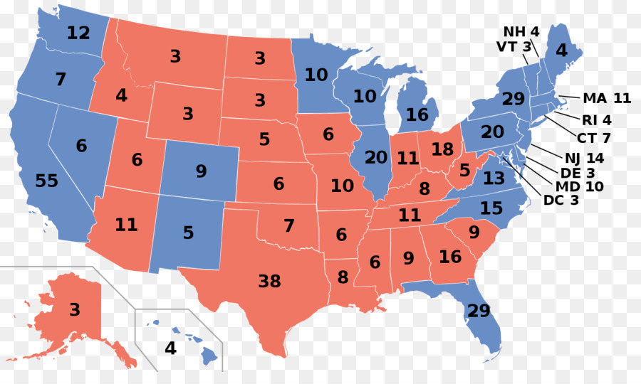 Amerika Birleşik Devletleri Başkanlık Seçimi 2000，Amerika Birleşik Devletleri Başkanlık Seçimi 2012 PNG