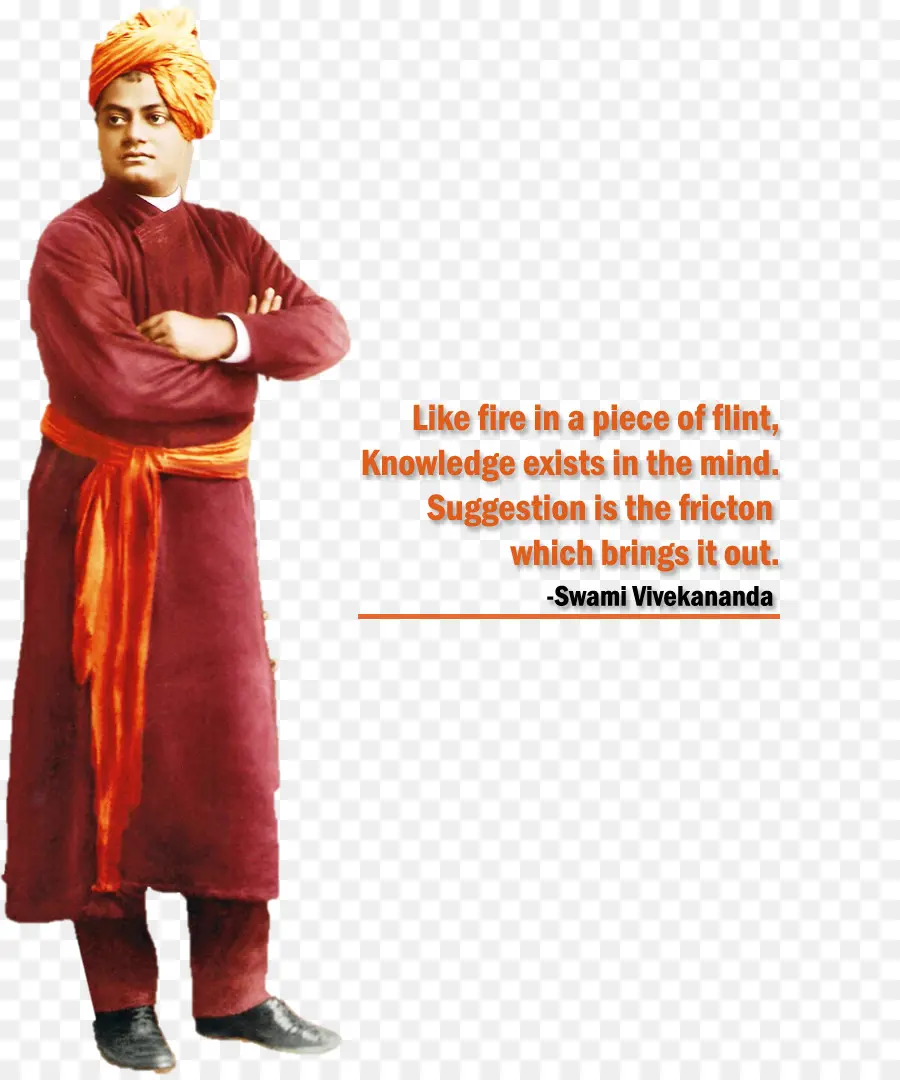 Swami Vivekananda Yaşam Ve Felsefe，Tırnak PNG