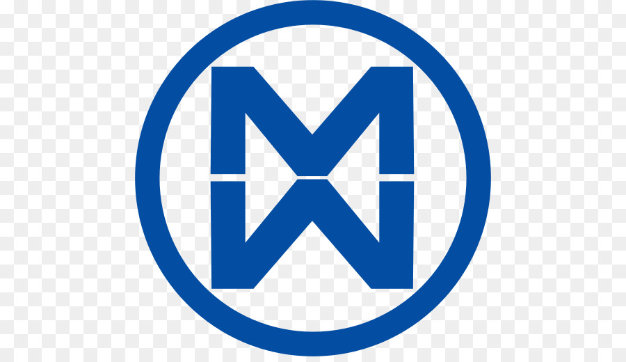 Mm Logosu，Mavi PNG