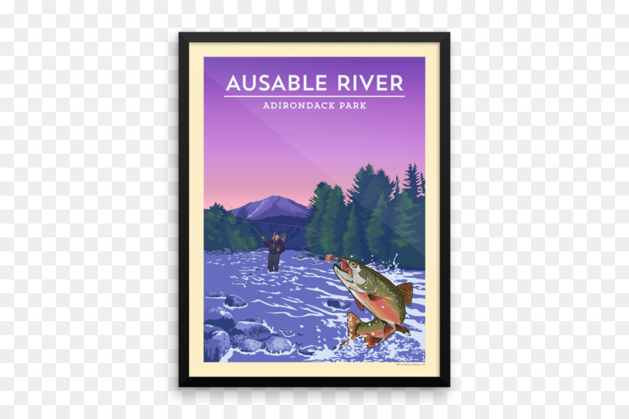 Adirondack Parkı，Ausable River PNG