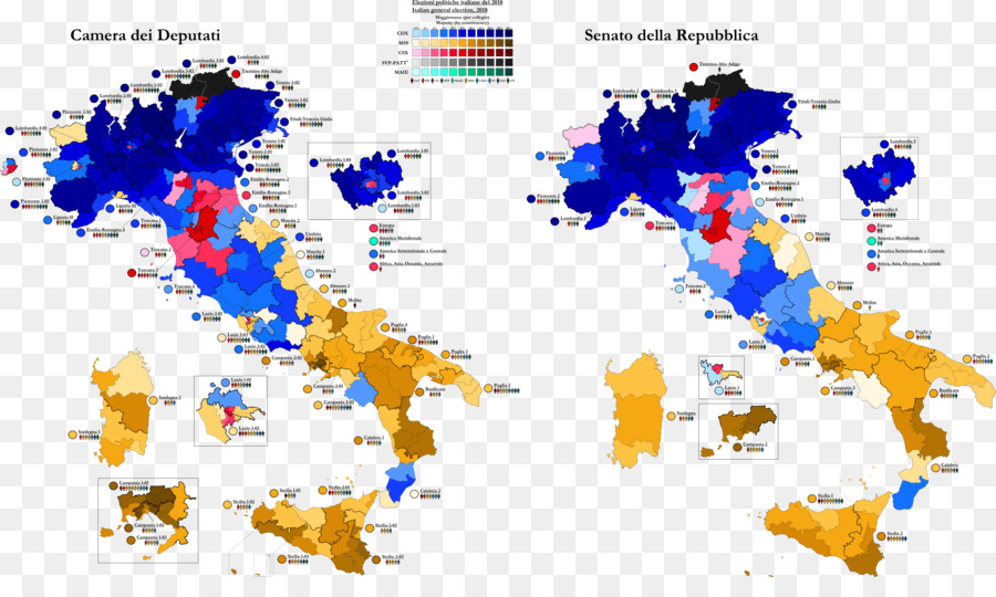 İtalyan Genel Seçim 2018，İtalya PNG