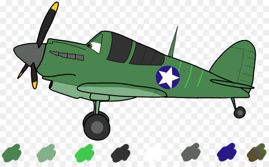 Curtiss P40 Warhawk，Uçak PNG