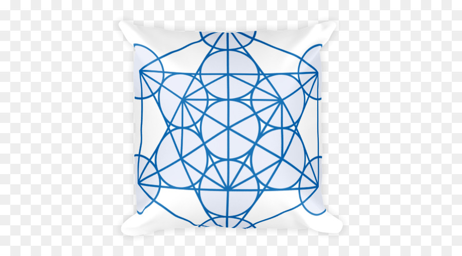 Geometrik Desen，Mavi PNG