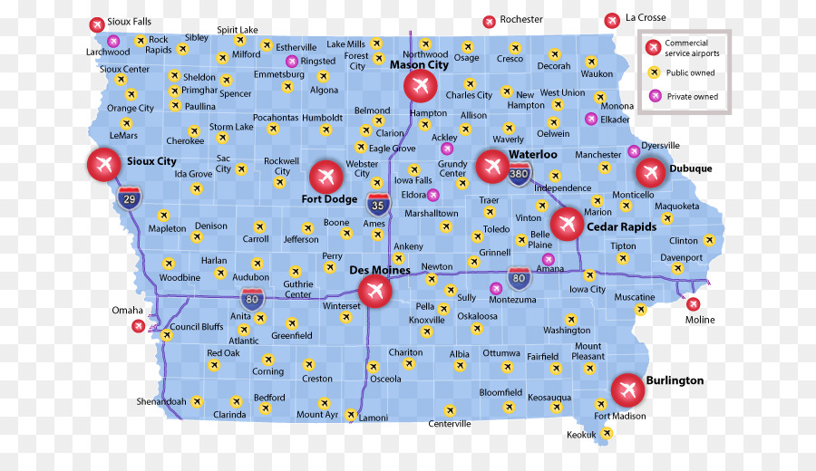 Iowa City，ıowa County Airport PNG