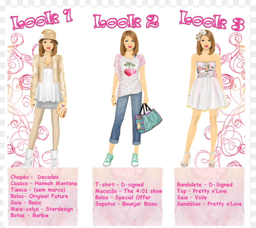Barbie，Moda Tasarımı PNG