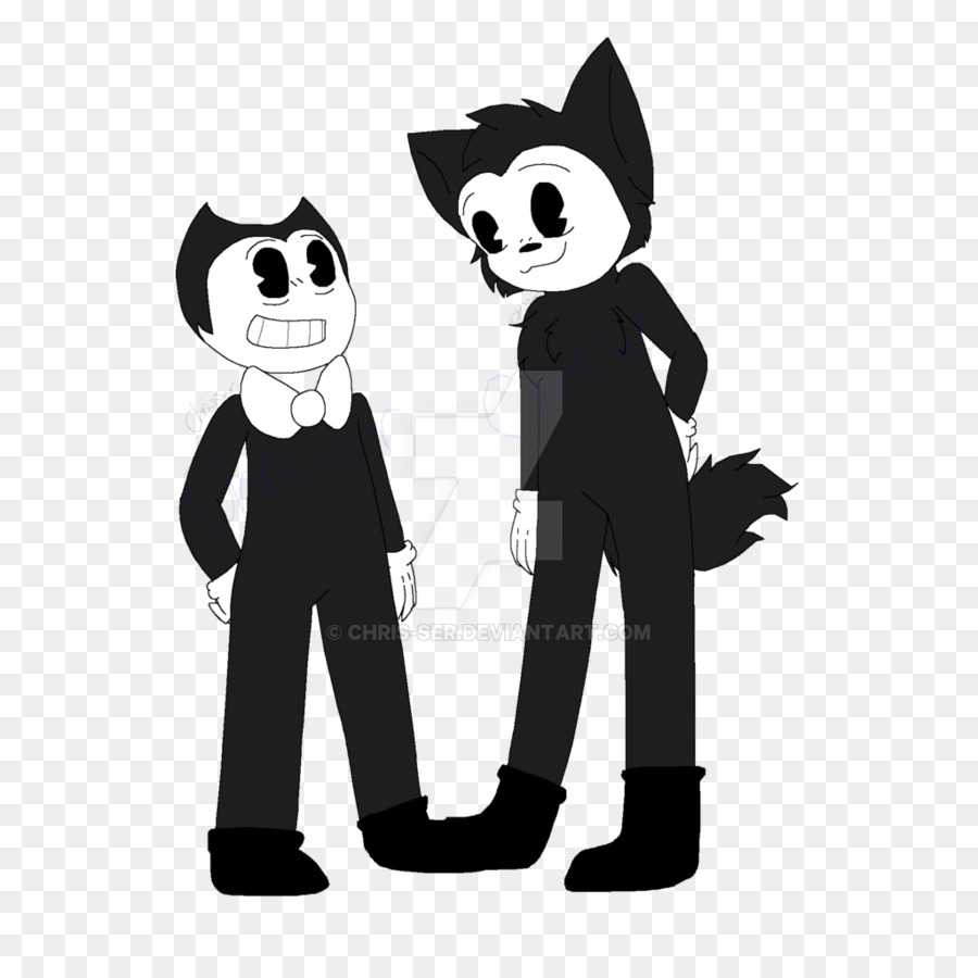 Kedi，Bendy Ve Mürekkep Makine PNG