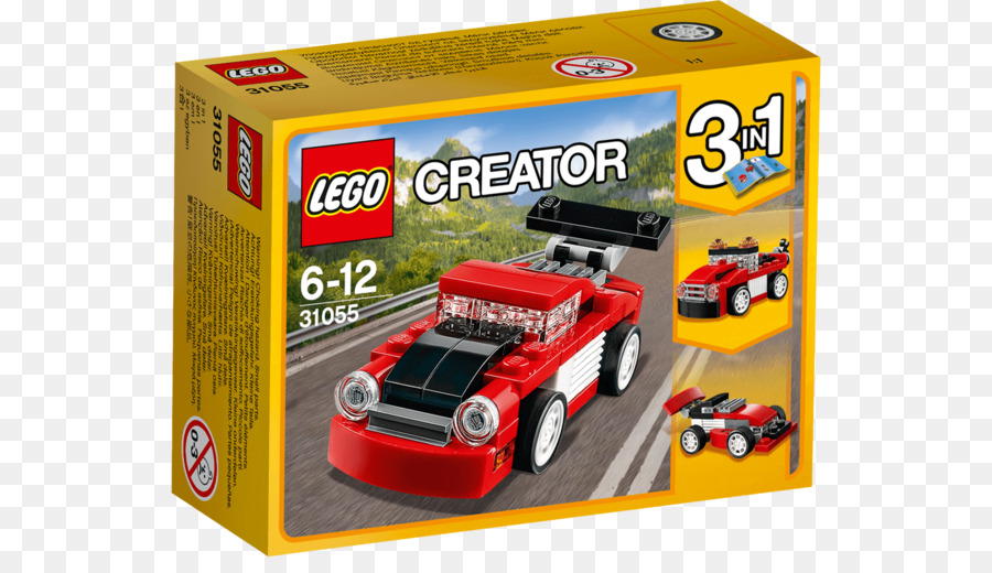 Lego 31055 Oluşturan Kırmızı Yarışçı，Lego PNG