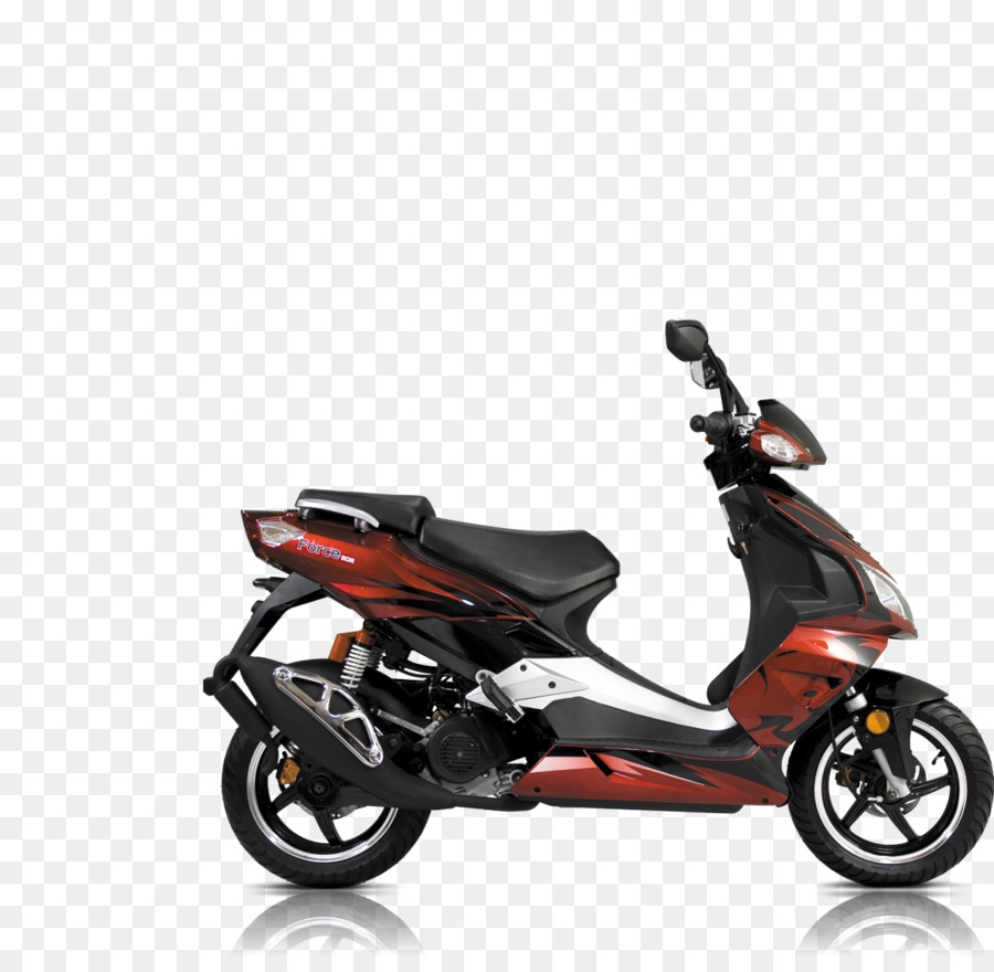 Kırmızı Ve Siyah Motosiklet，Scooter PNG