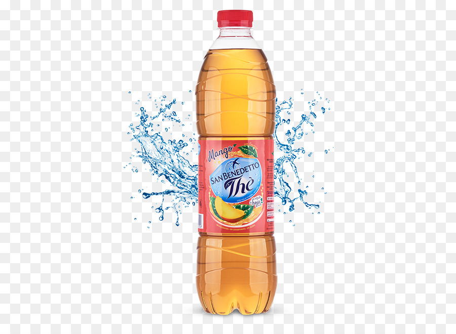 Limonlu Buzlu çay şişesi，Limon PNG