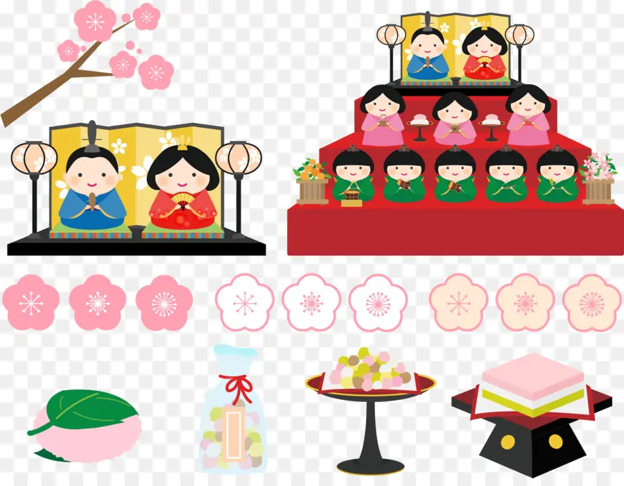 Hina Matsuri，Bebekler PNG