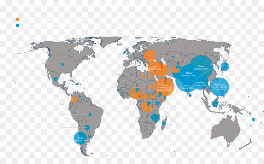 Dünya Haritası，Coğrafya PNG