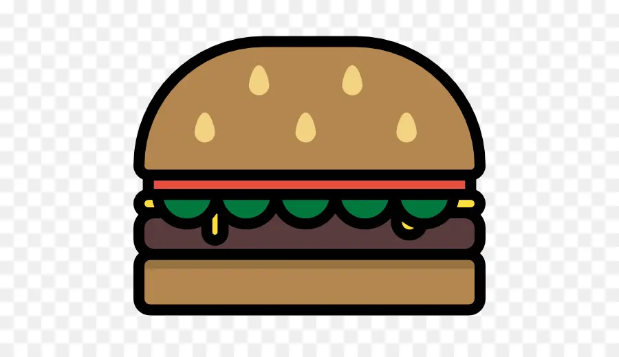 Sevimli Burger，Hamburger PNG