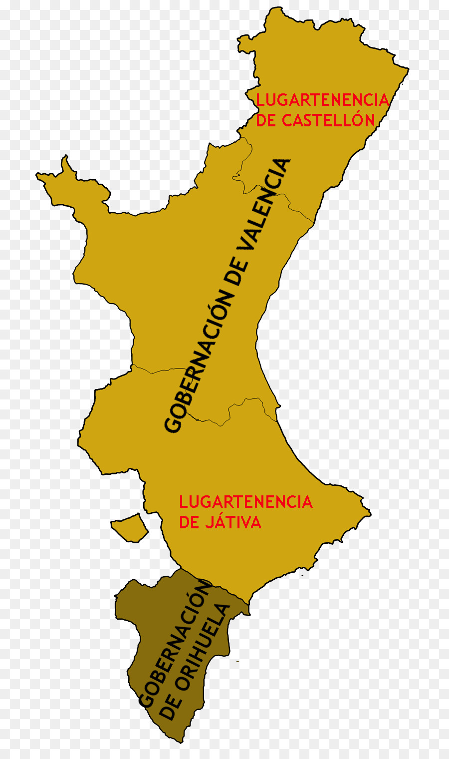 Valencia，Valencia Krallığı PNG