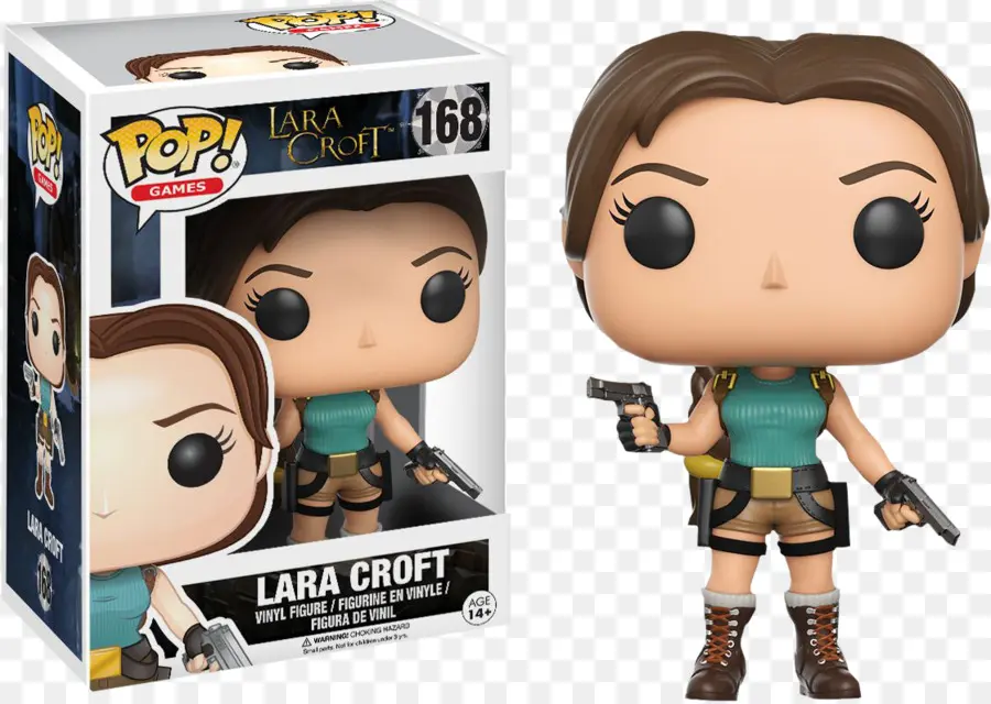 Lara Croft Figürü，Aksiyon Figürü PNG