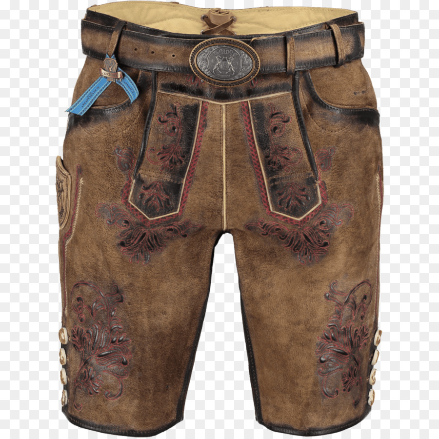 Lederhosen，şort PNG