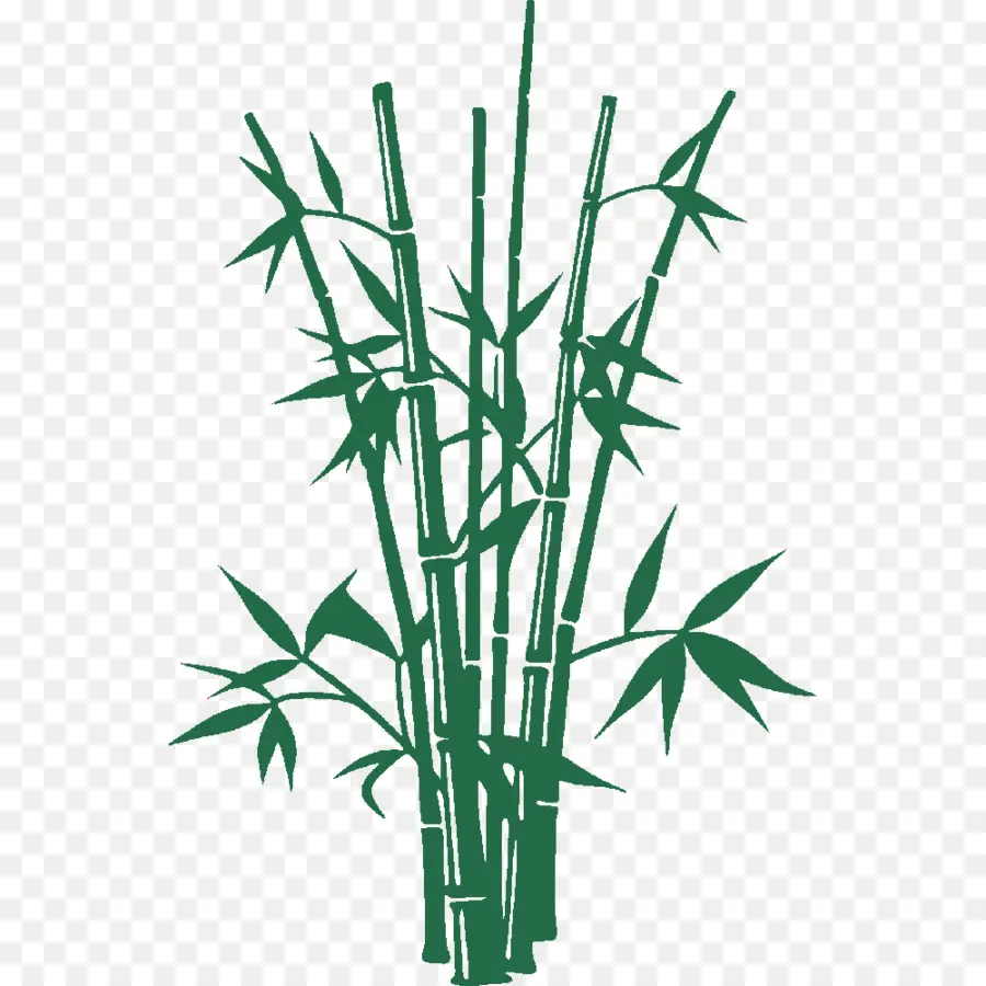 Bambu，Siluet PNG