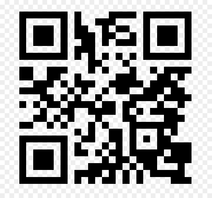 Qr Kodu，Siyah Ve Beyaz PNG