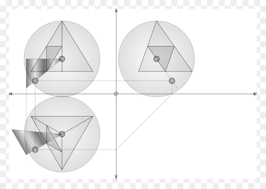 Geometrik Şekiller，Üçgenler PNG