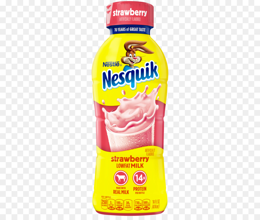 Nesquik Çilekli Süt，Nesquik PNG