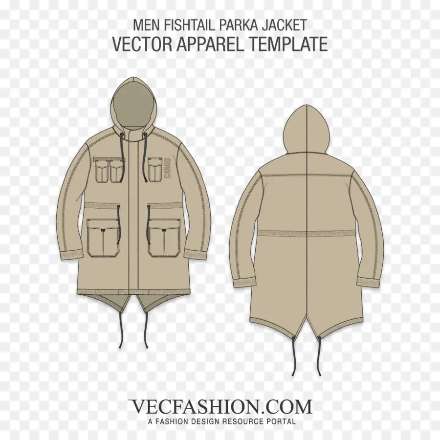 Erkek Balık Kuyruk Parka Ceket，Parka PNG