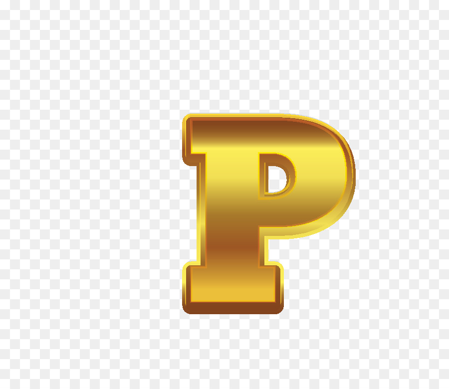 Altın，Mektup PNG