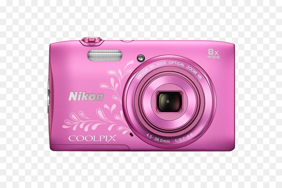 Nikon Dijital Fotoğraf Makinesini S3600 Pembe S3600pk，Nikon Dijital Fotoğraf Makinesini S3600 Gümüş S3600sl PNG