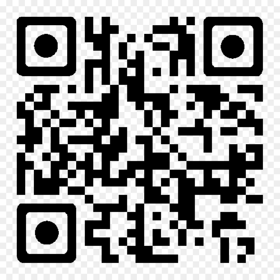 Qr Kodu，Siyah Ve Beyaz PNG