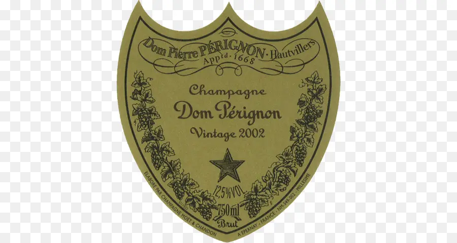 Dom Pérignon Etiketi，şampanya PNG