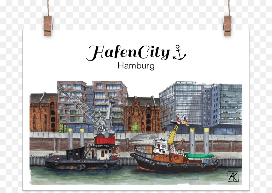 Hafencity Hamburg，Şehir Manzarası PNG