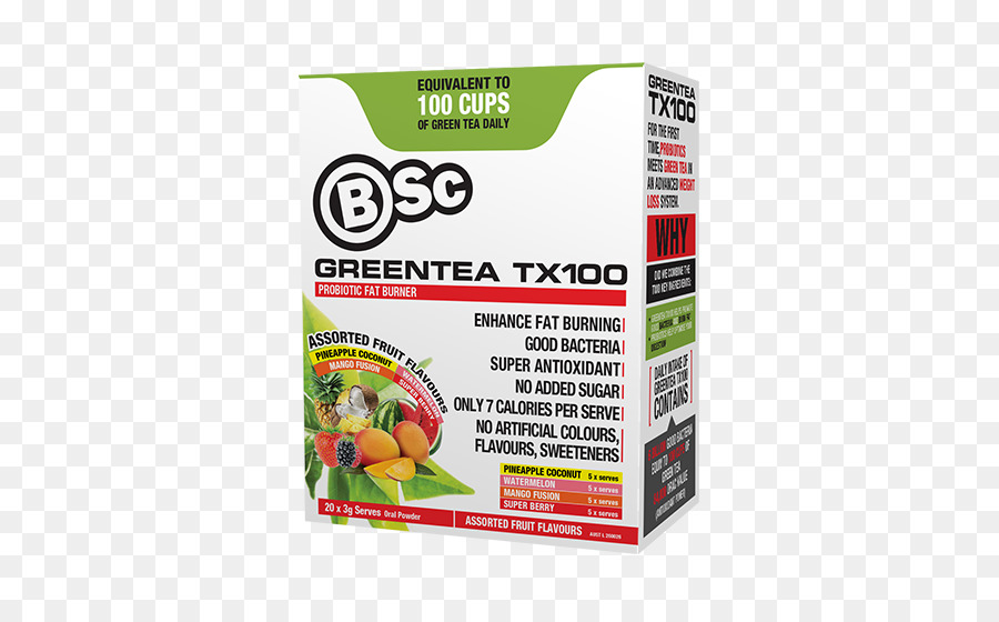 Yeşil çay，Bsc Vücut Bilim Yeşil çay Tx100 PNG