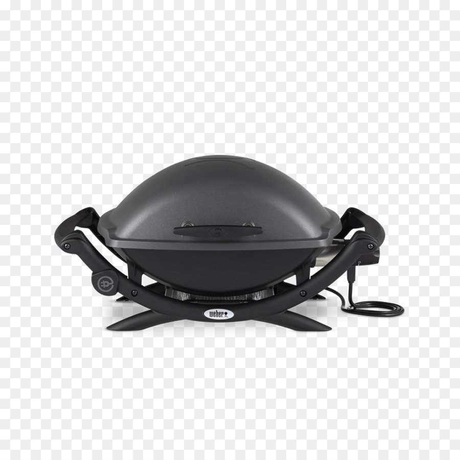 Barbekü，Weber Q 1400 Koyu Gri PNG