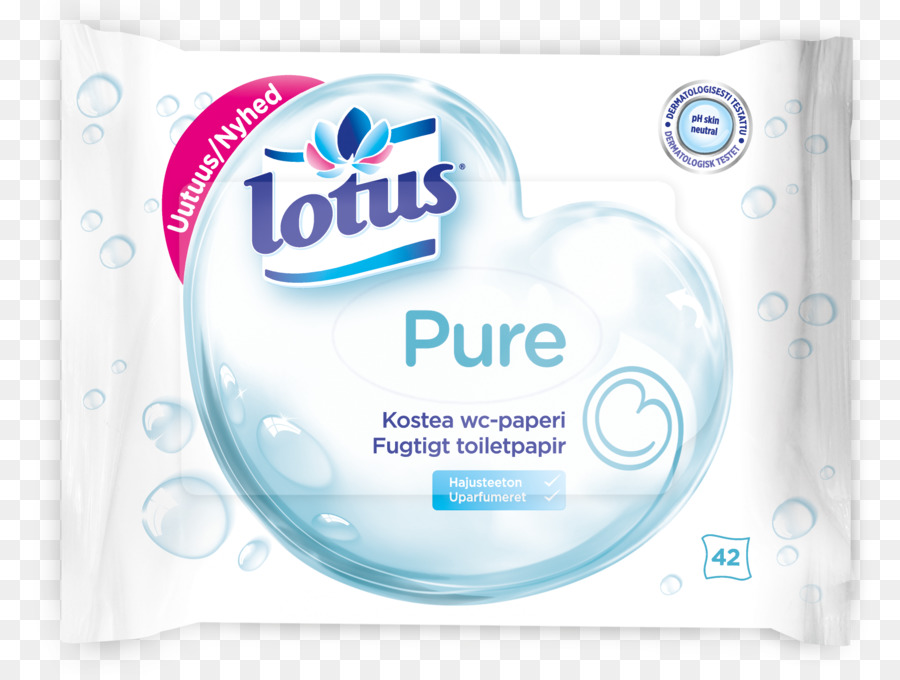Lotus ıslak Tuvalet Kağıdı，Su PNG