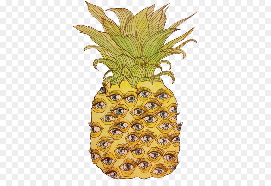 Ananas，Gözler PNG