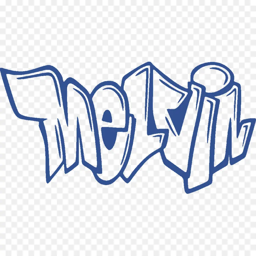 Melvin，Grafiti PNG