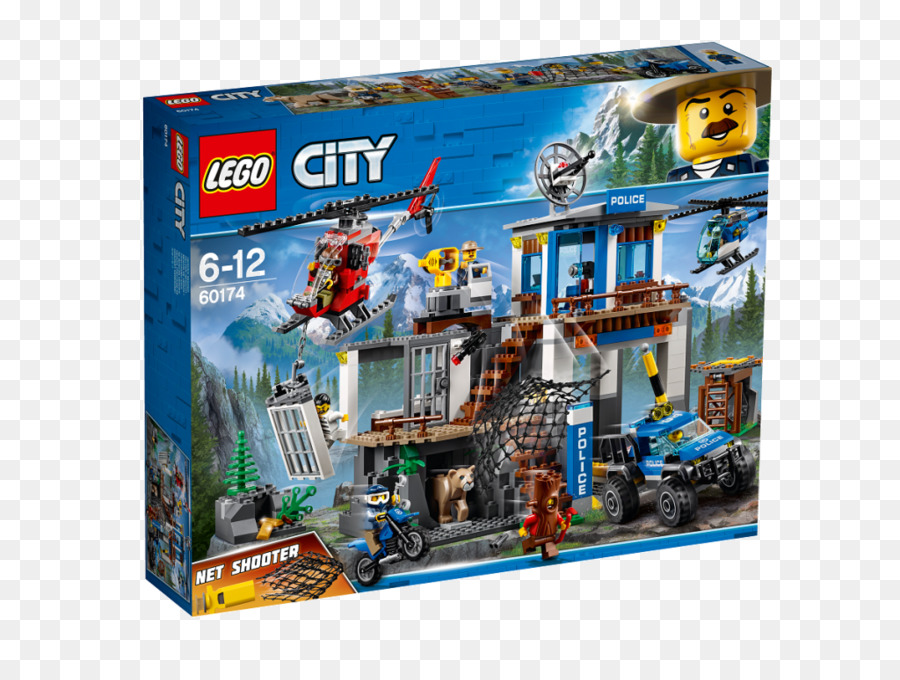 Lego 60174 şehir Dağ Polis Merkezi，Lego PNG