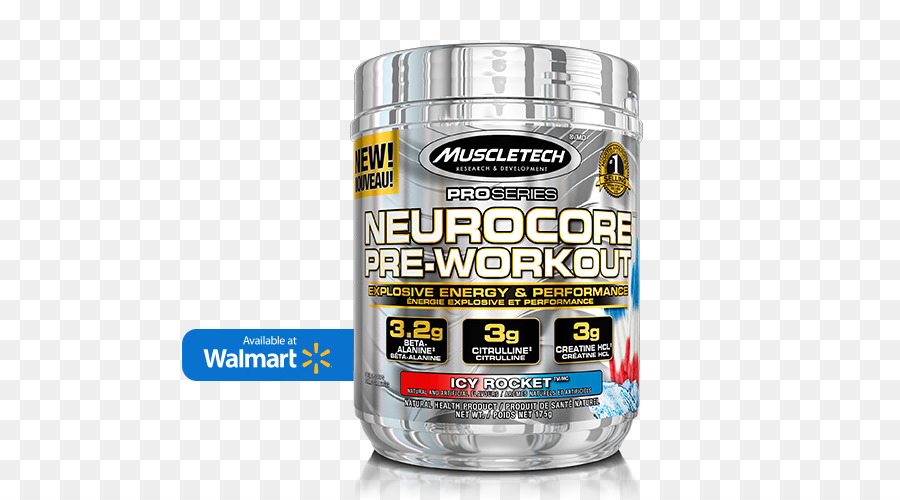 Besin Takviyesi，Pro Series Muscletech Neurocore Preworkout PNG