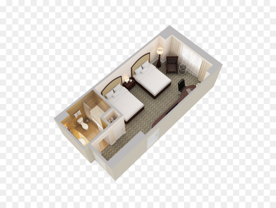 Otel，3d Kat Planı PNG