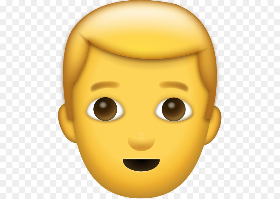 Sarı Emoji Yüzü，İfade PNG