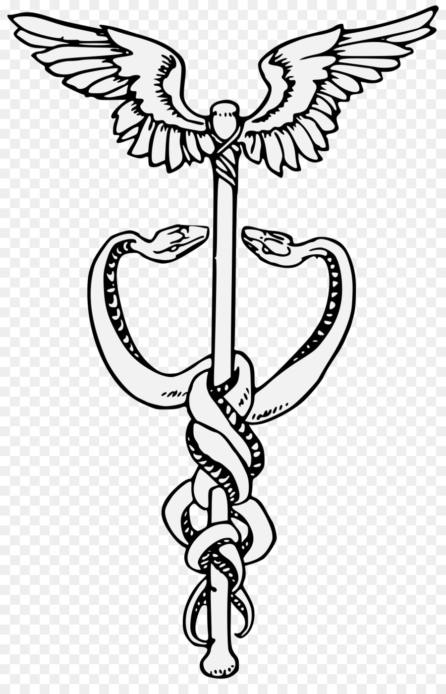 Caduceus Sembolü，Tıbbi PNG