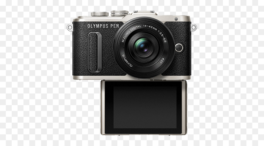 Olympus Pen Epl8 161 Mp Aynasız Dijital Fotoğraf Makinesi 1080p Kahverengi Mzuiko Dijital 1442mm ıı R Lens，Aynasız Kamera Interchangeablelens PNG