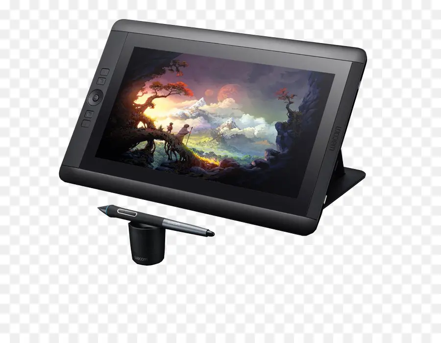 Dijital Ekran Yazı Tablet，Wacom ıntuos Pro Kağıt Baskı Orta PNG