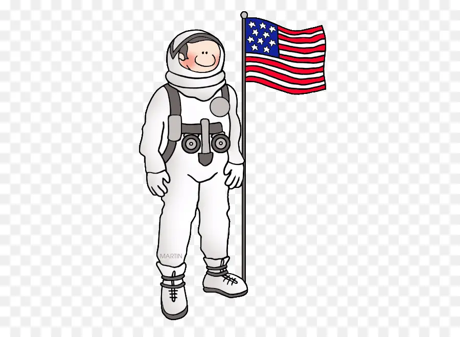 Astronot，Bayrak PNG