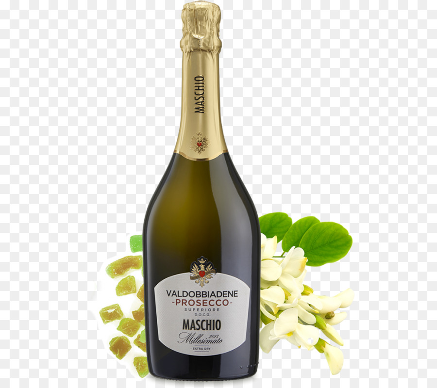 şampanya，Prosecco PNG