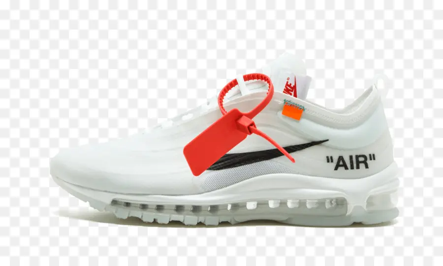 Offwhite X Nike Air Max 97 Mens Sneakers 100 Boyut，Hava Presto PNG