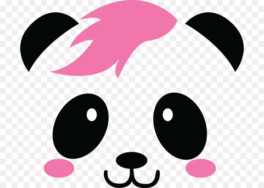 Panda Yüzü，Hayvan PNG